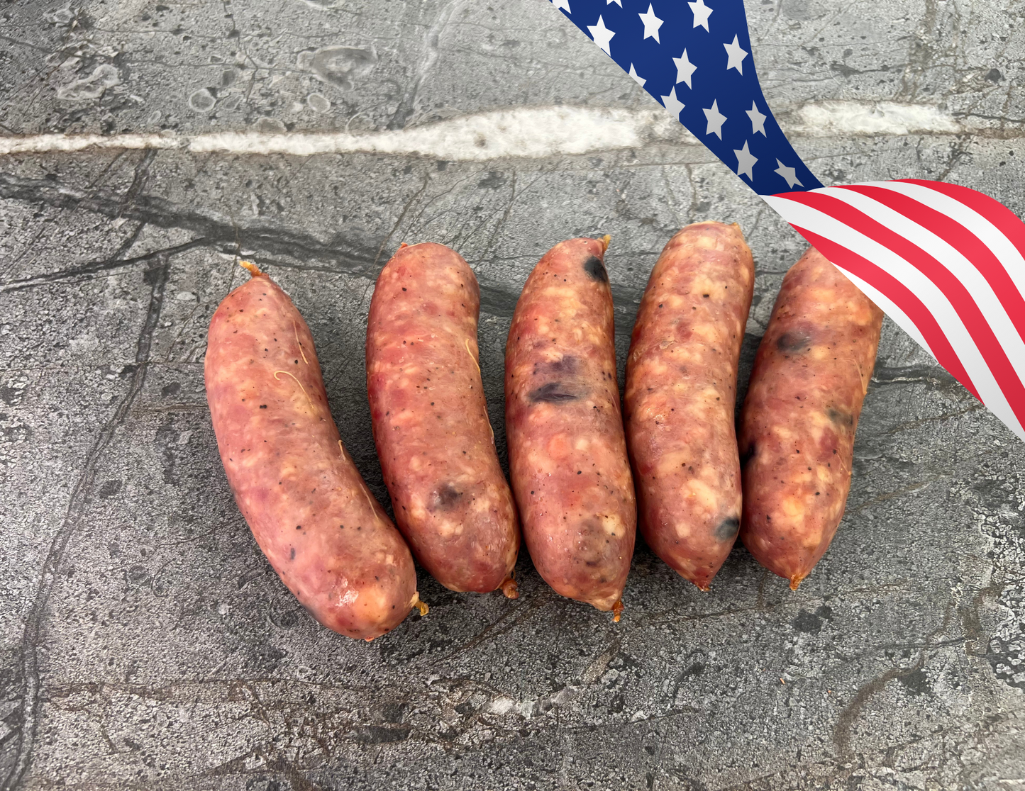 Pork Argentinian Sausage with Blueberries and Bourbon PRECOOKED