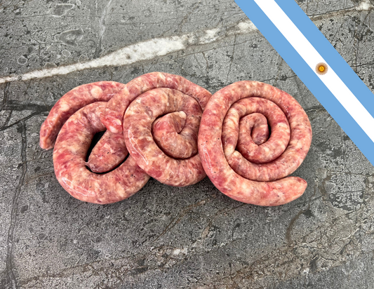 Beef & Pork Thin Sausage/  Salchicha Parrillera Rosca