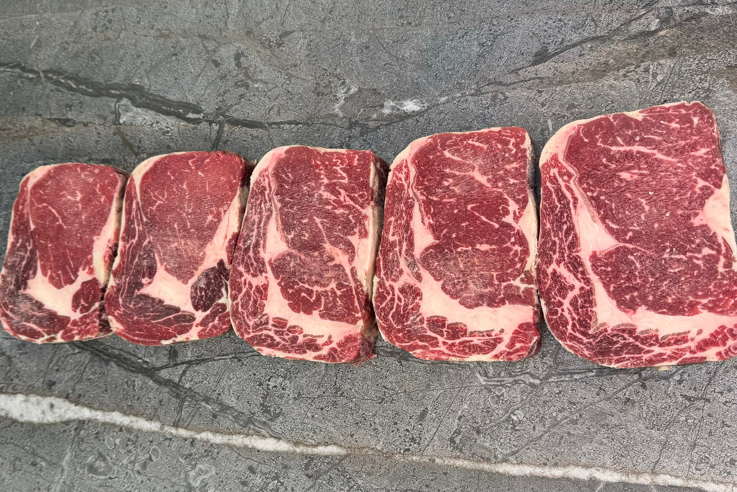 Argentinian Black Angus Steak Ribeye (4-5 Steaks)