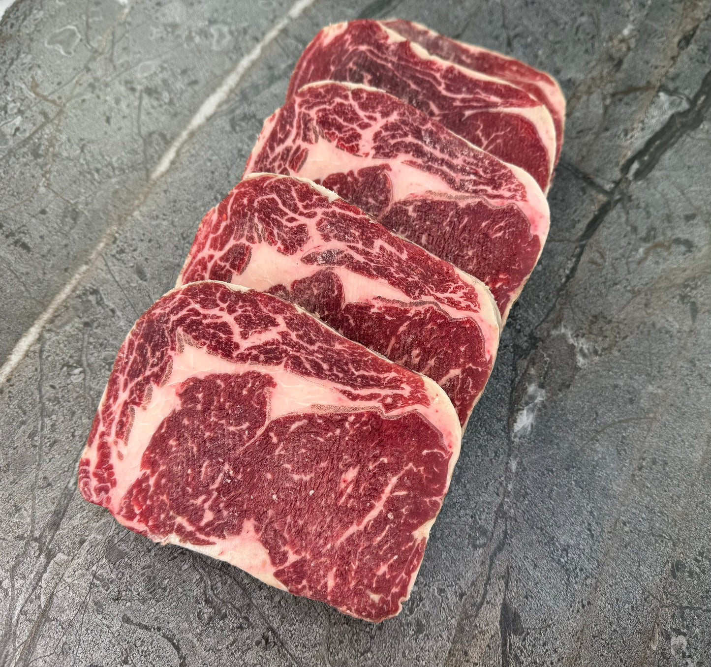 Argentinian Black Angus Steak Ribeye (4-5 Steaks)