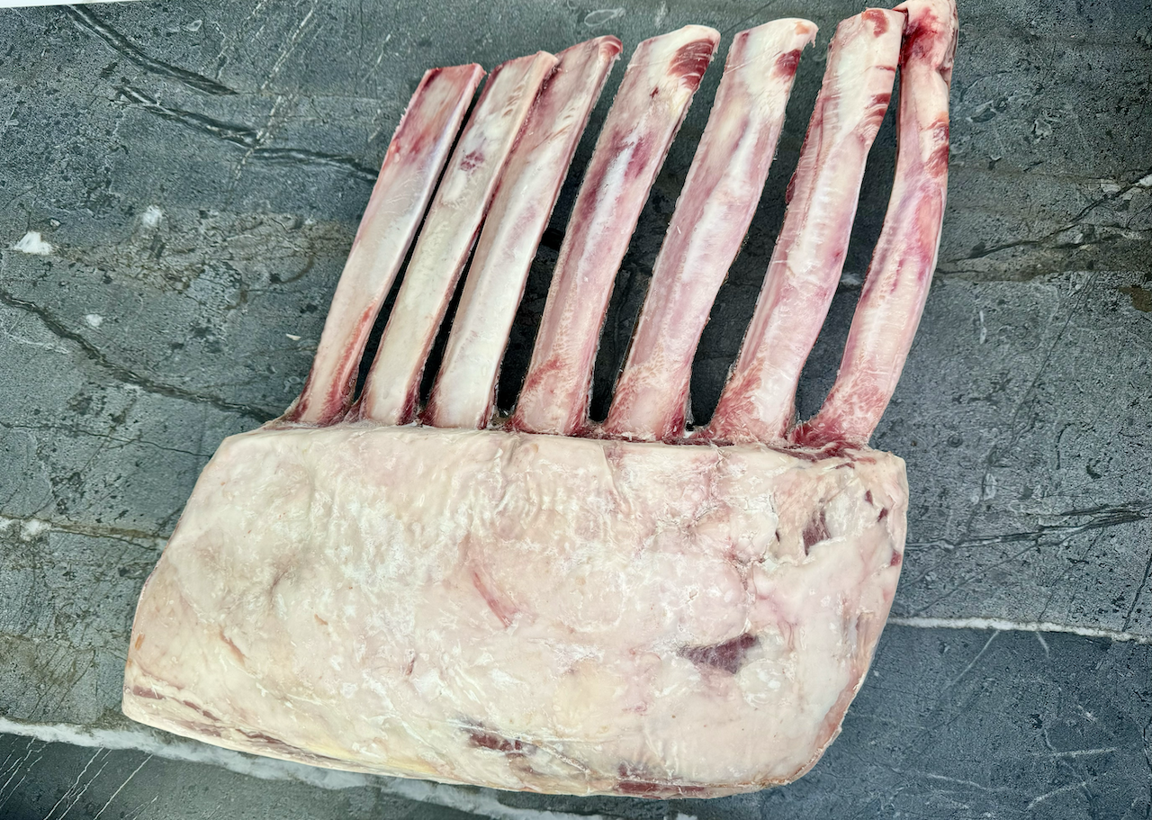American Black Angus Whole Tomahawk Rack USDA CHOICE