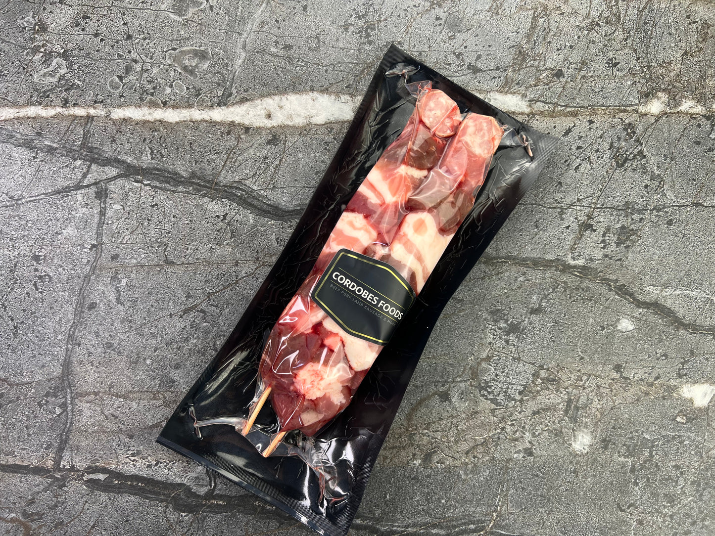 Beef & Pork Skewers / Brochetas Res y Cerdo