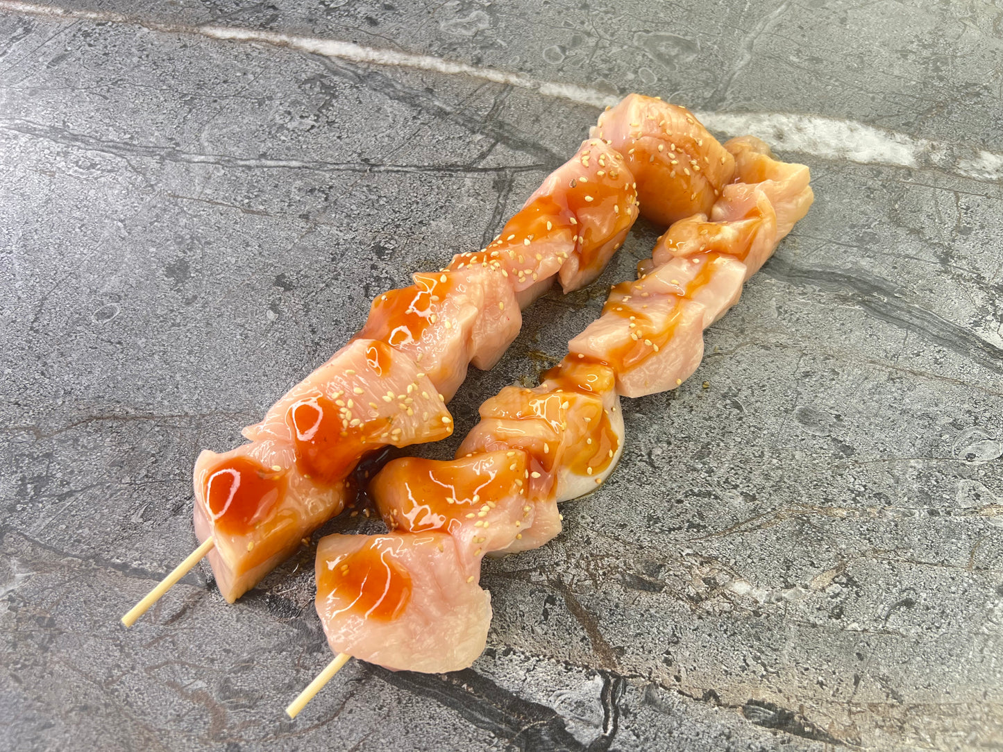 Teriyaki Chicken Skewers / Brochetas De Pollo Teriyaki