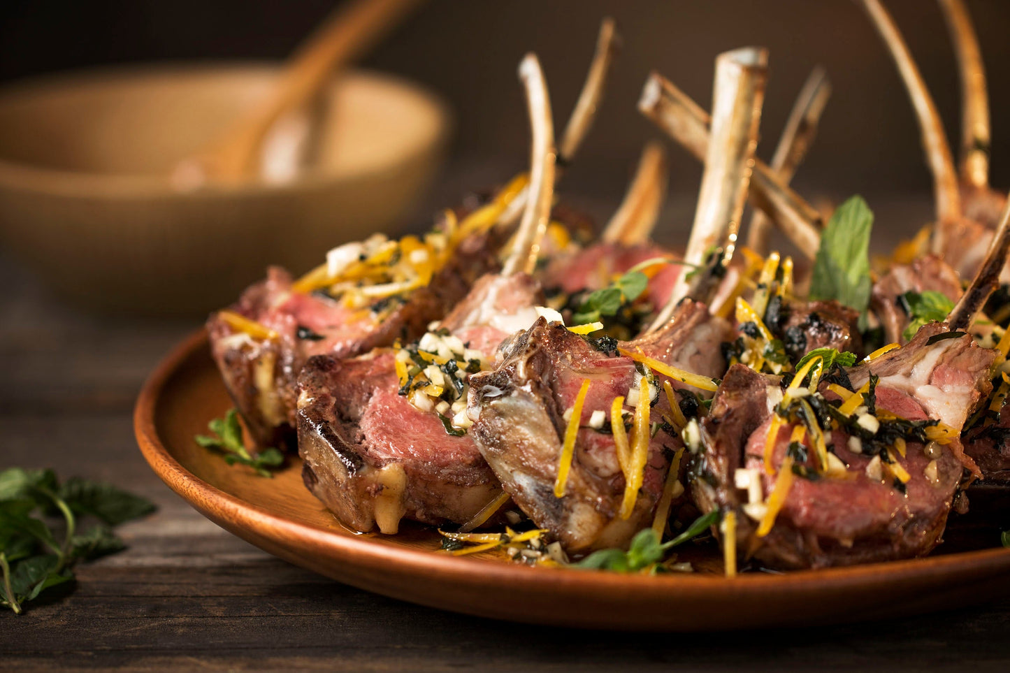 Halal Lamb French Rack (16 RIBS)