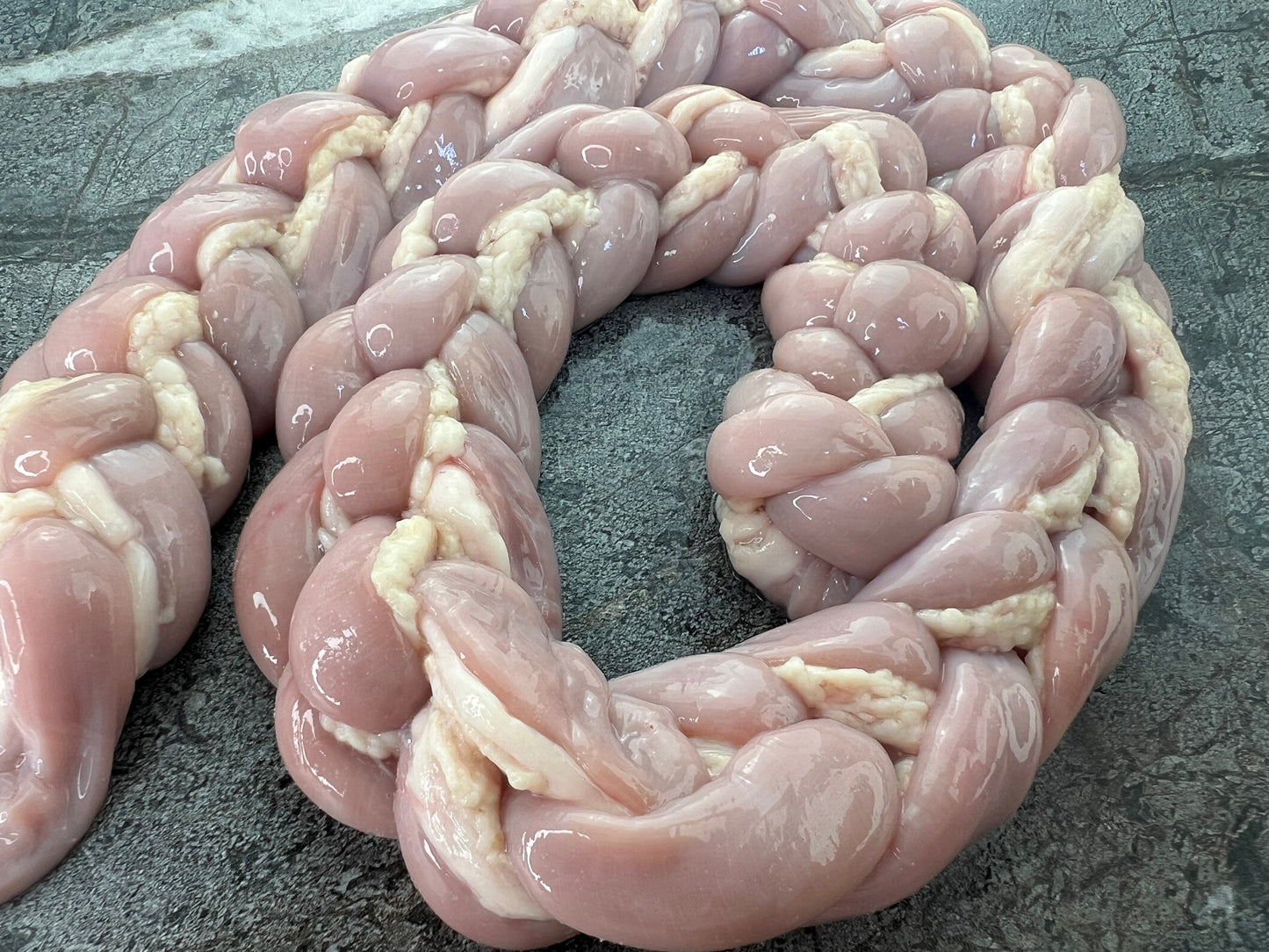 Natural Small Intestines Braided / Chinchulines Naturales Trenzado