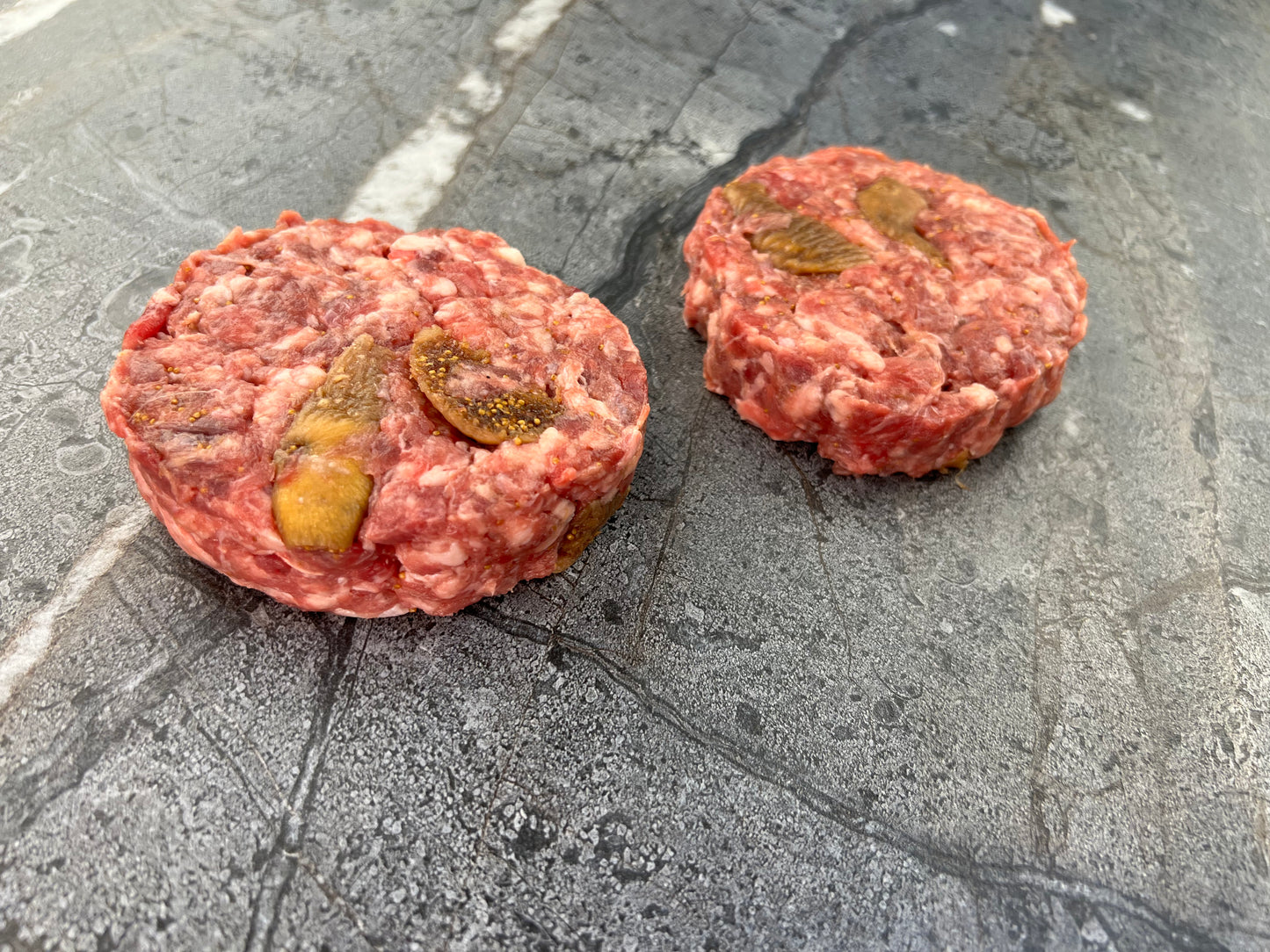 Lamb Burger with Figs