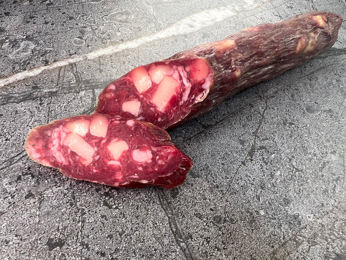 Salame Colonia with Parmesan Cheese