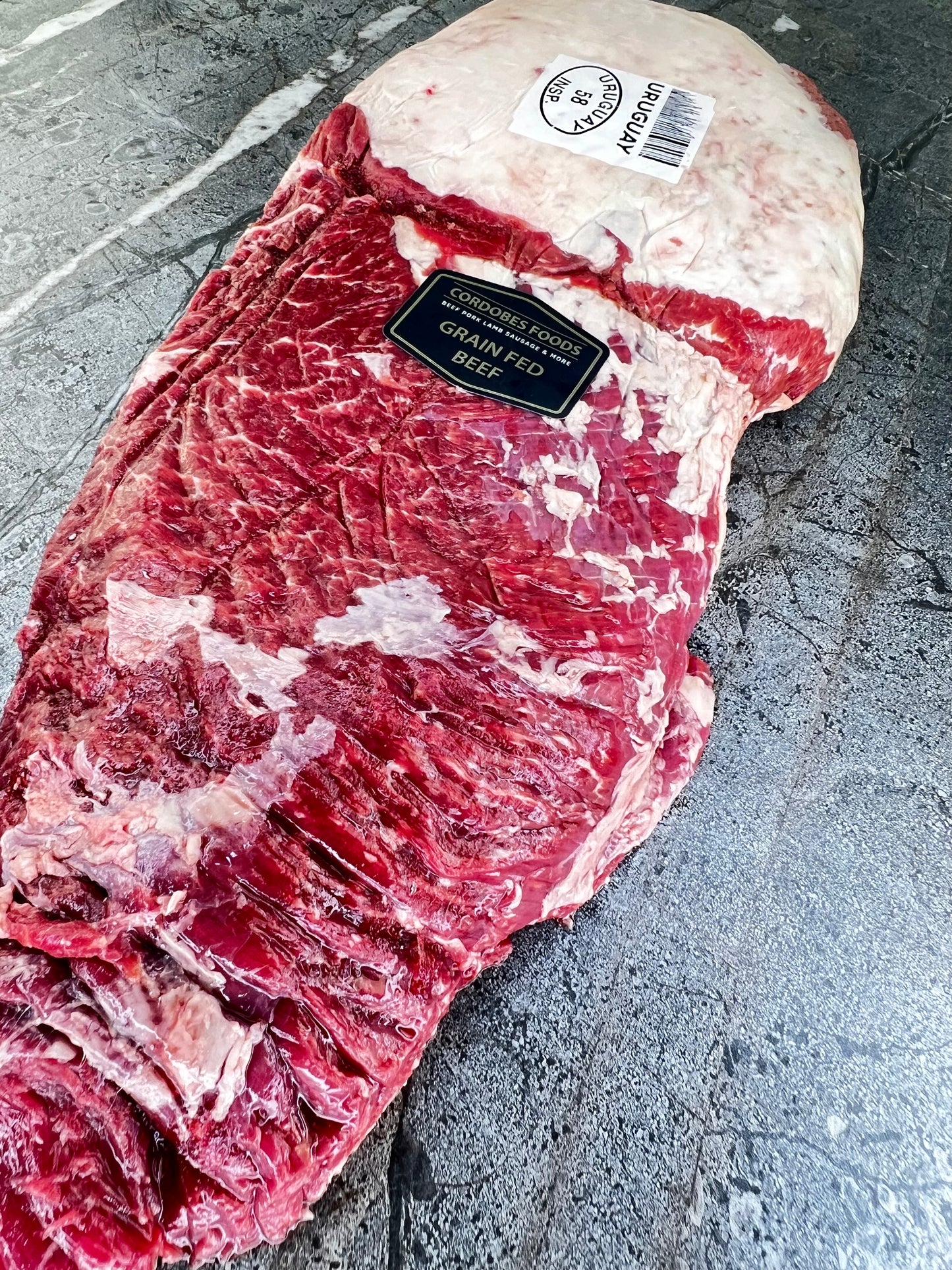 Halal Uruguayan Black Angus Grain Fed Flap