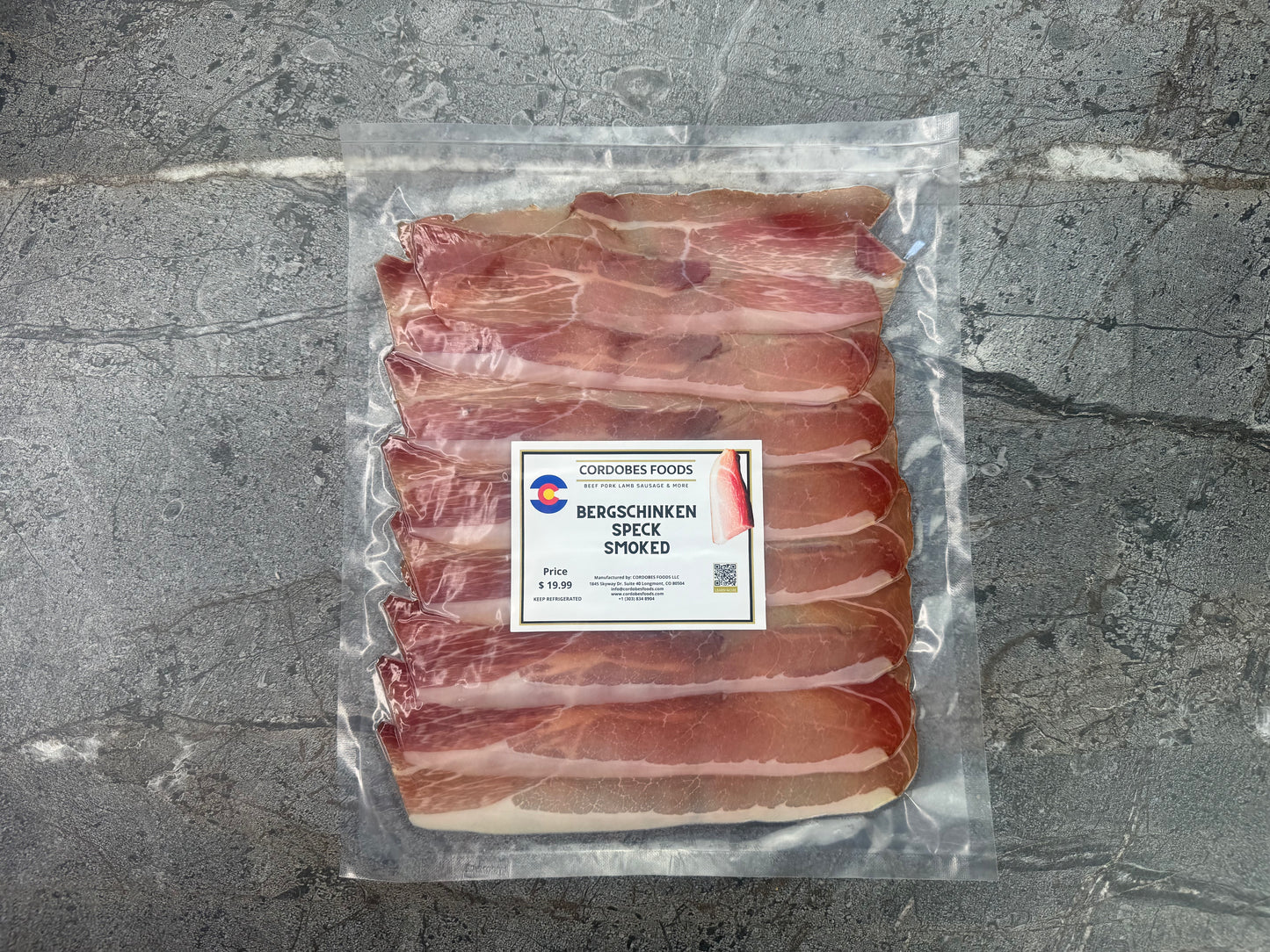 Bergschinken Speck Smoked