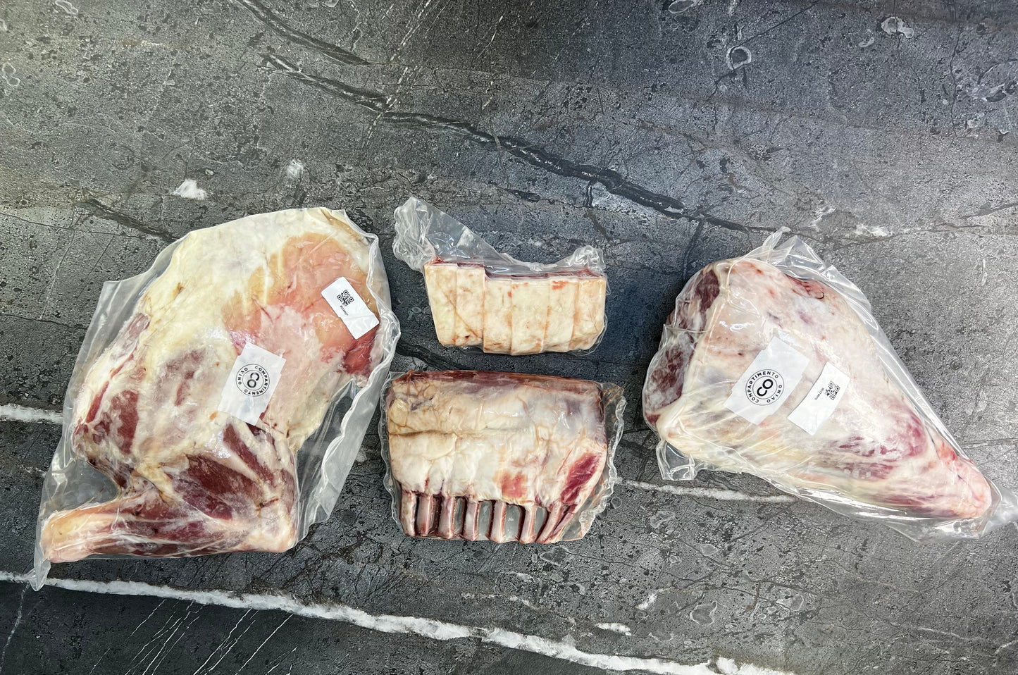 Halal Half Lamb Carcass Portioned