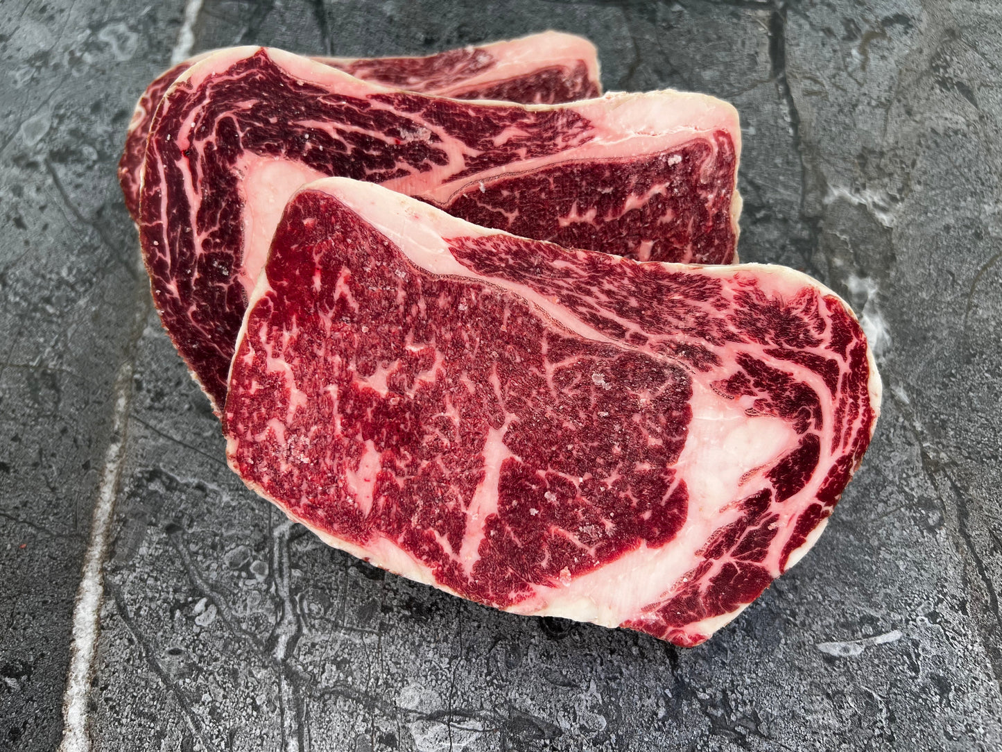 Wagyu Ribeye (3-4 Steaks) 3 lbs