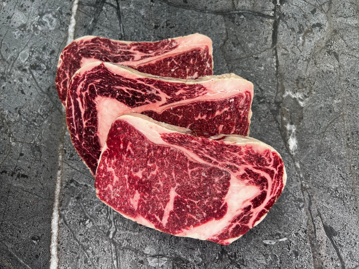 Wagyu Ribeye (3-4 Steaks) 3 lbs