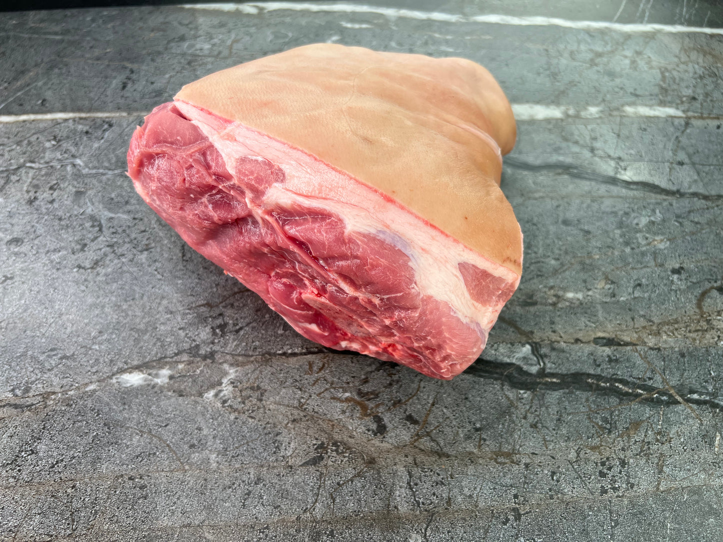 Pork Shoulder Bone-IN Cordobes Style SKIN ON
