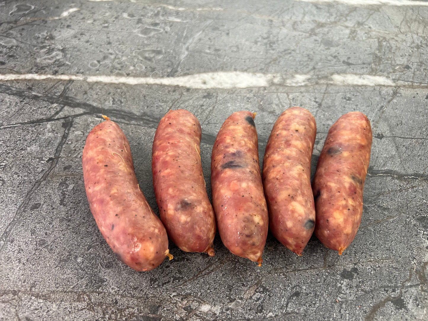 Pork Argentinian Sausage with Blueberries and Bourbon PRECOOKED