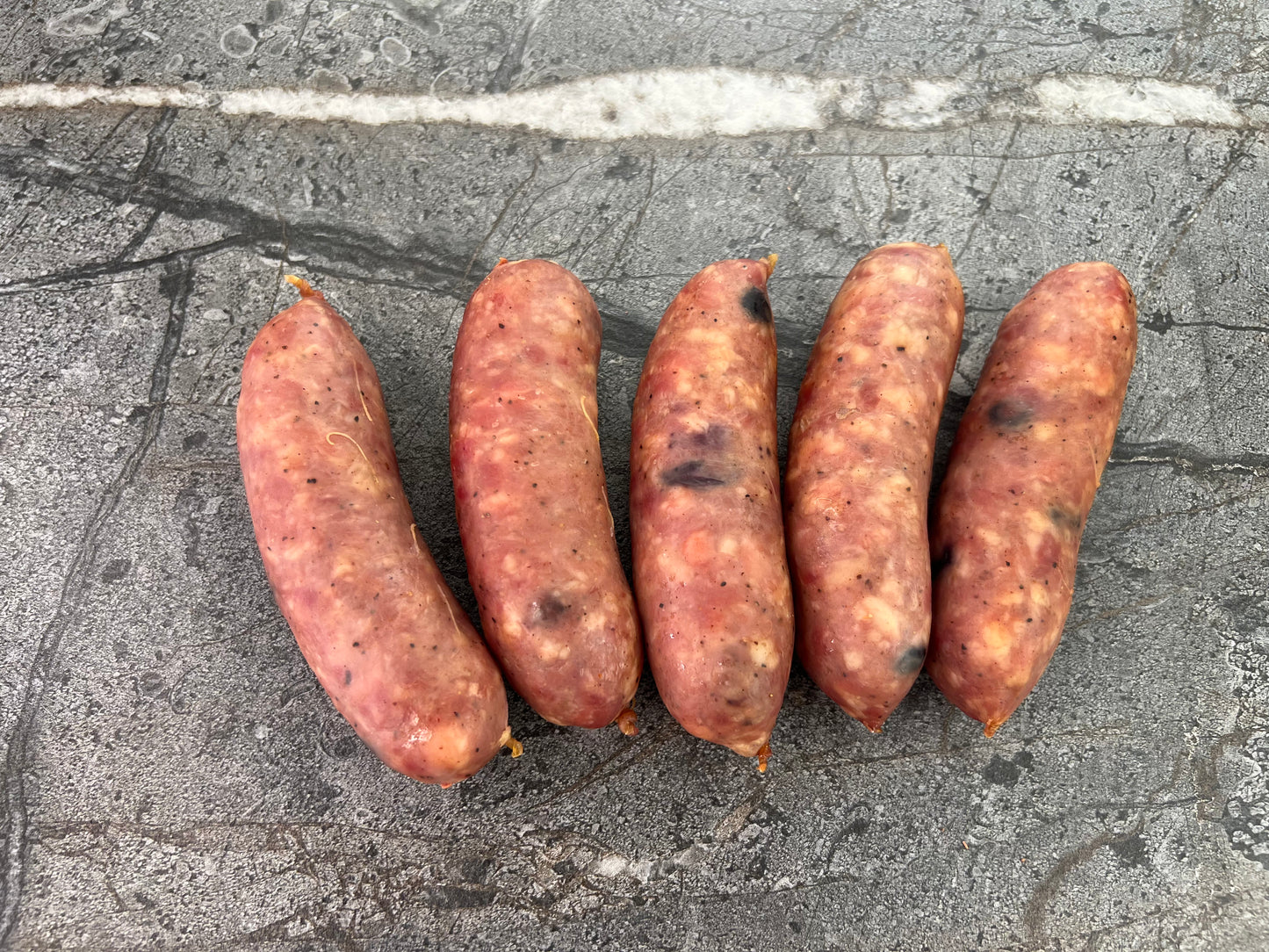 Pork Argentinian Sausage with Blueberries and Bourbon PRECOOKED