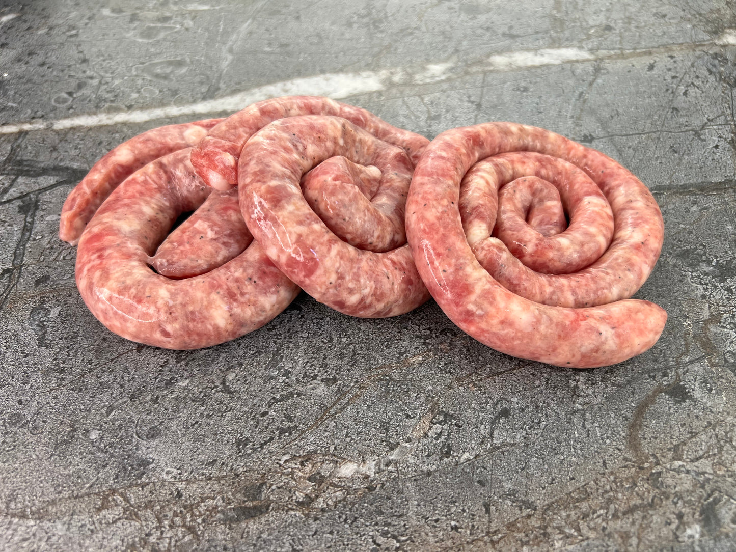 Beef & Pork Thin Sausage/ Salchicha Parrillera Rosca