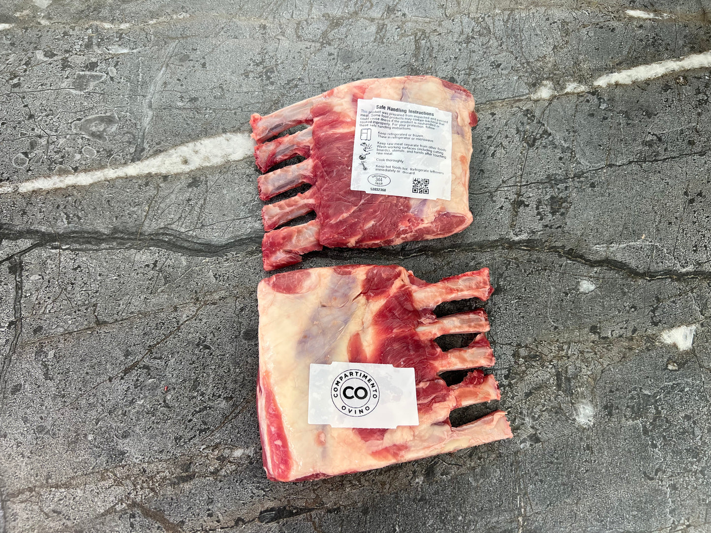 Lamb Chuck Neck Short Rack