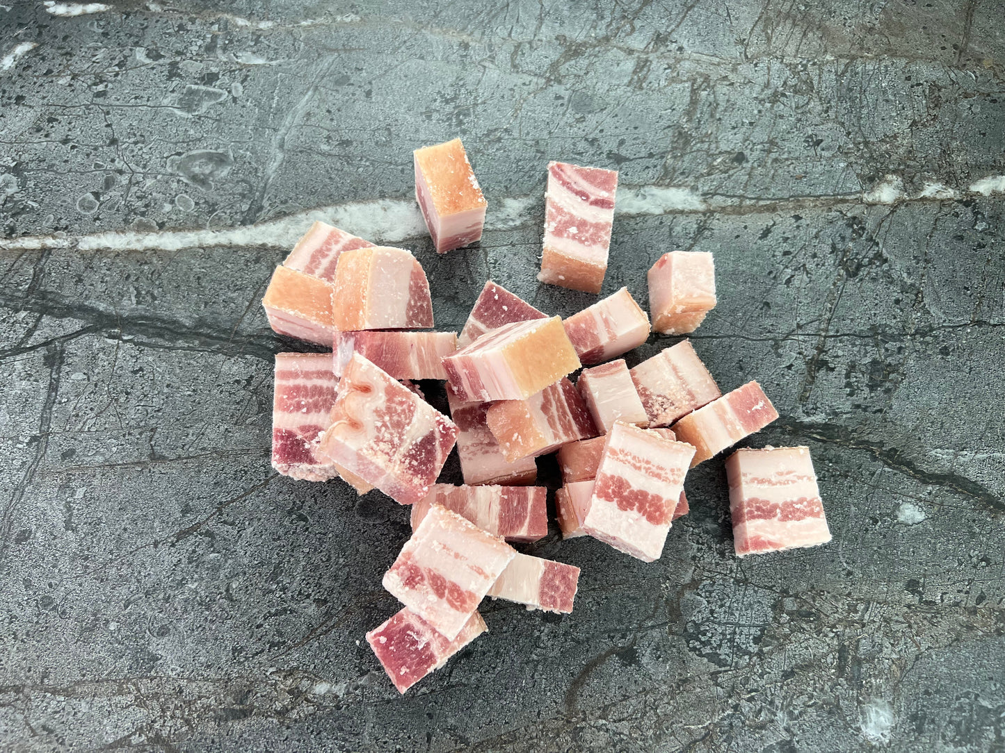 Pork Belly Skin-On Cubes