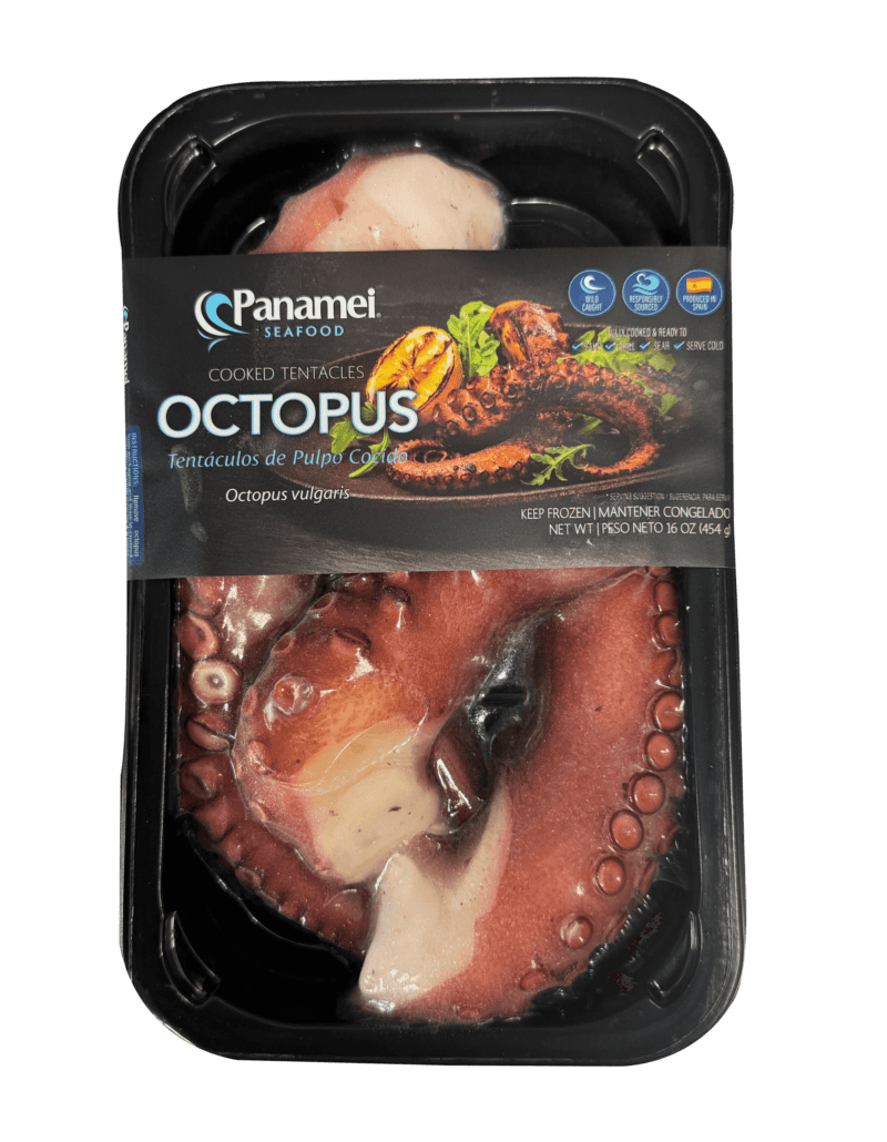 Spanish Octopus Cooked