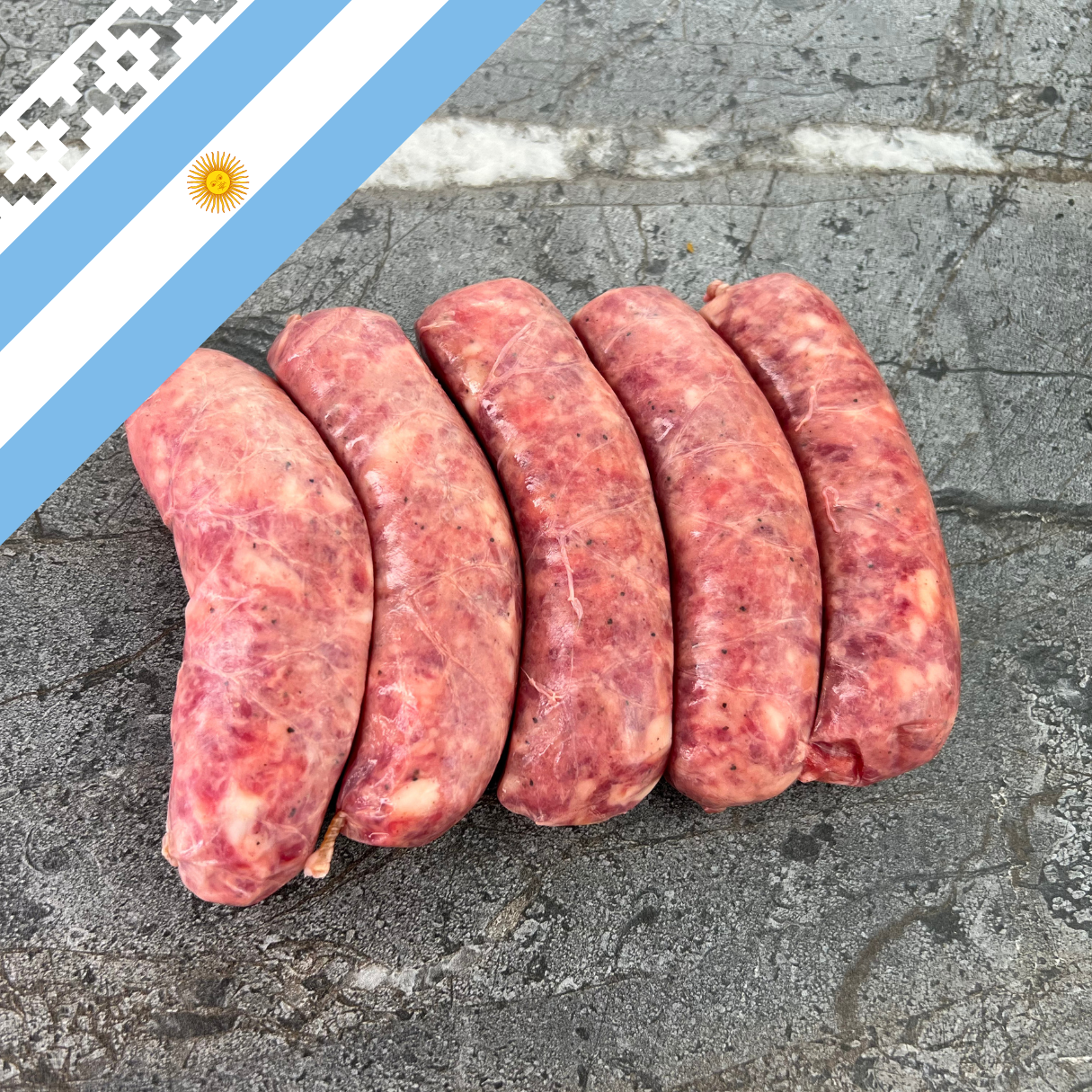 FREE GIFT | Pork & Beef Sausage 5 PCS/ Chorizo Parrillero Argentino
