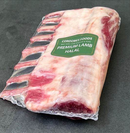 Halal Lamb French Rack (8 RIBS)