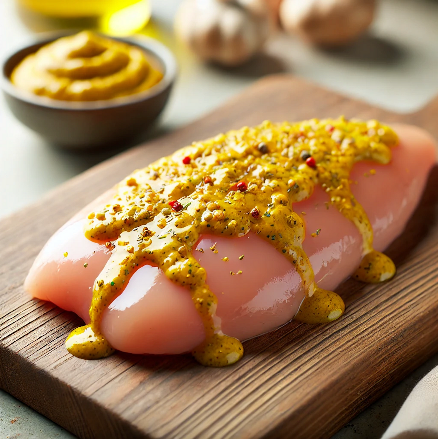 Chicken Breasts With Mustard