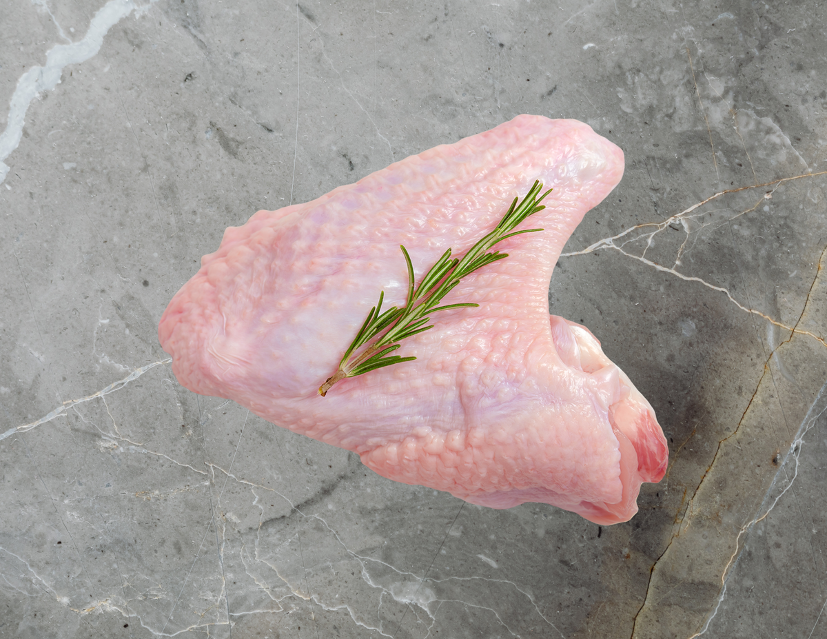 Raw Turkey Wing