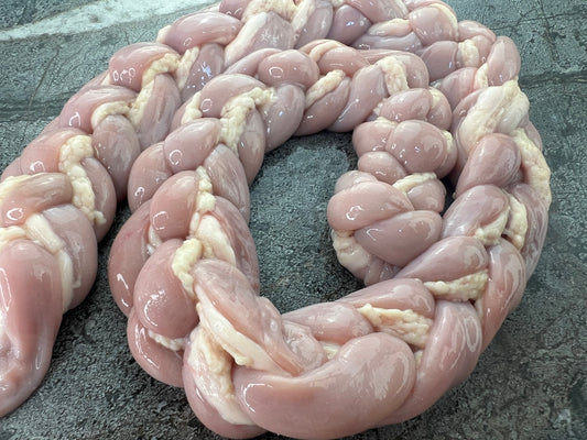 Natural Small Intestines Braided / Chinchulines Naturales Trenzado