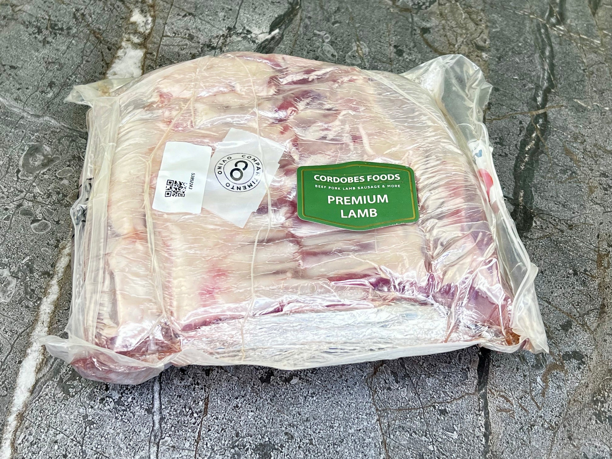 French Rib Form New Zealand Lamb French Rack (16 RIBS) – Cordobes Foods