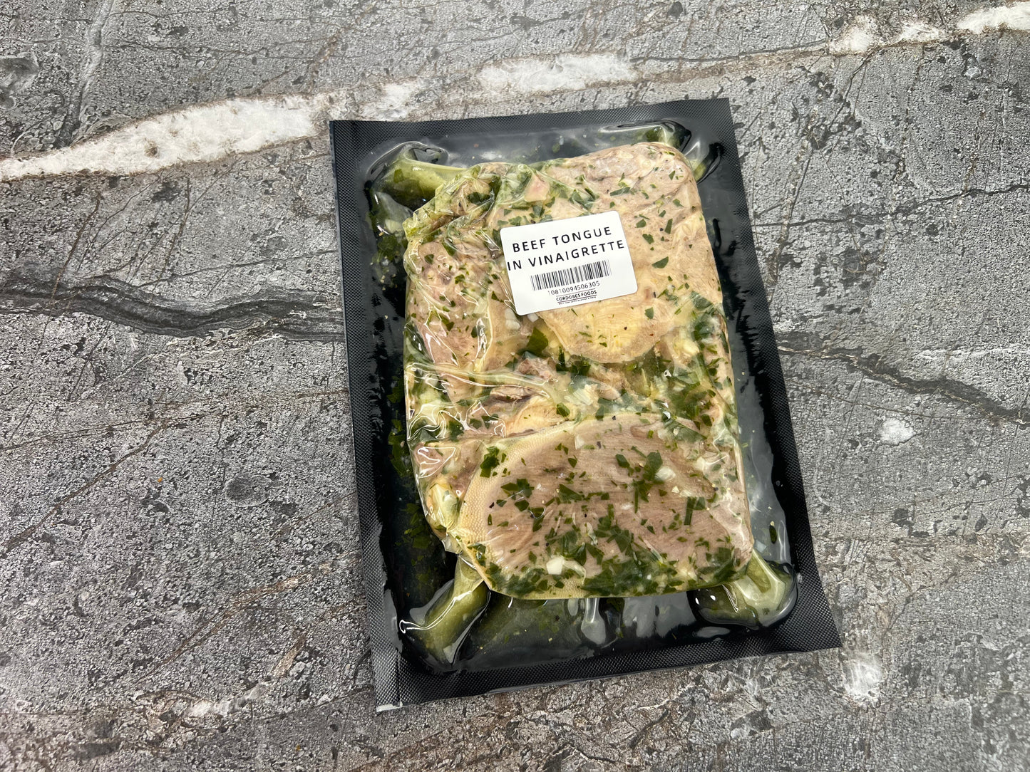 Beef Tongue in Vinagrette