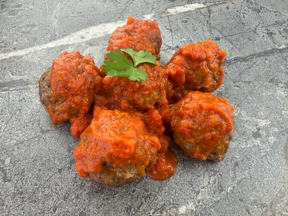 Meatballs with Marinara Sauce