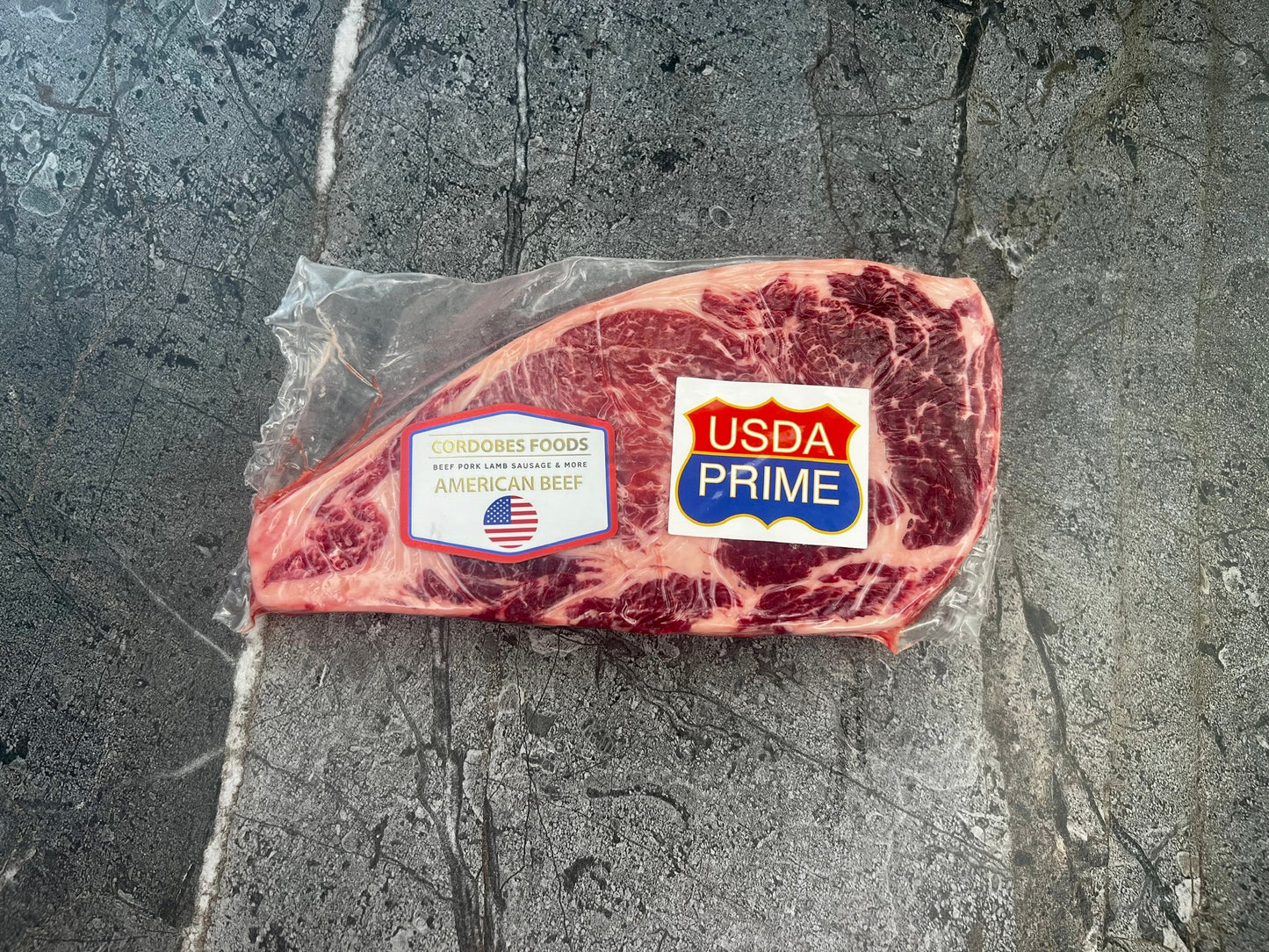 American Ribeye Steak BLACK ANGUS USDA PRIME