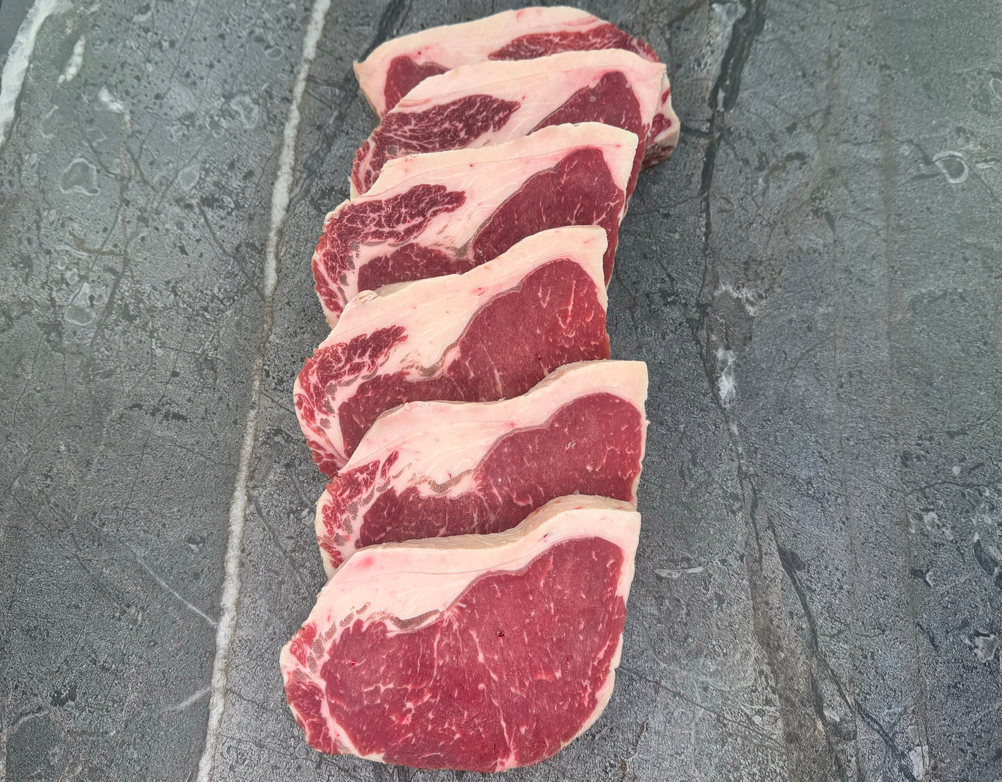 Uruguayan Black Angus Grass Fed Steaks Ribeye (5 - 6 Steaks)