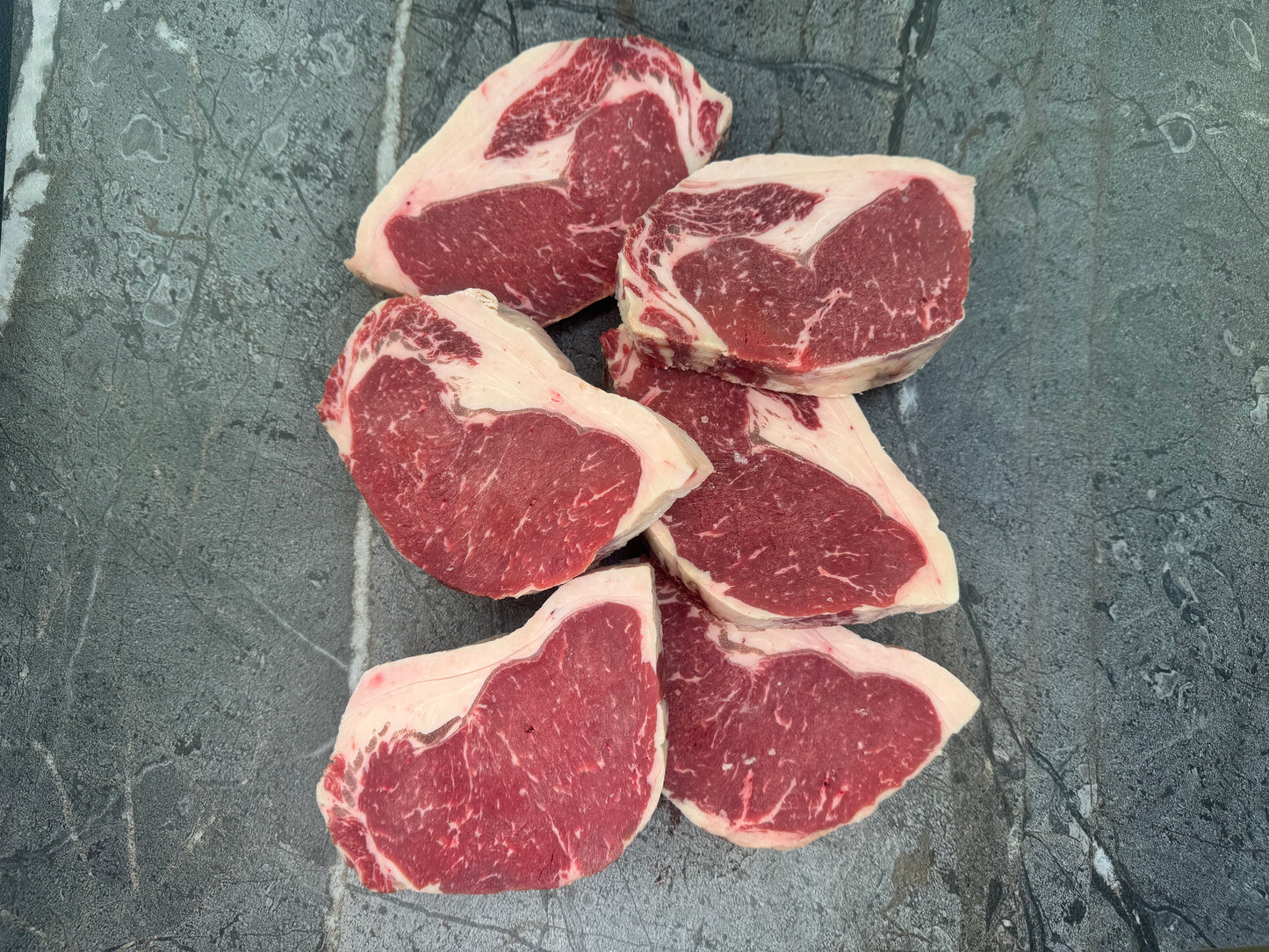 Argentinian Black Angus Steaks New York Strip (5 - 6 steaks)