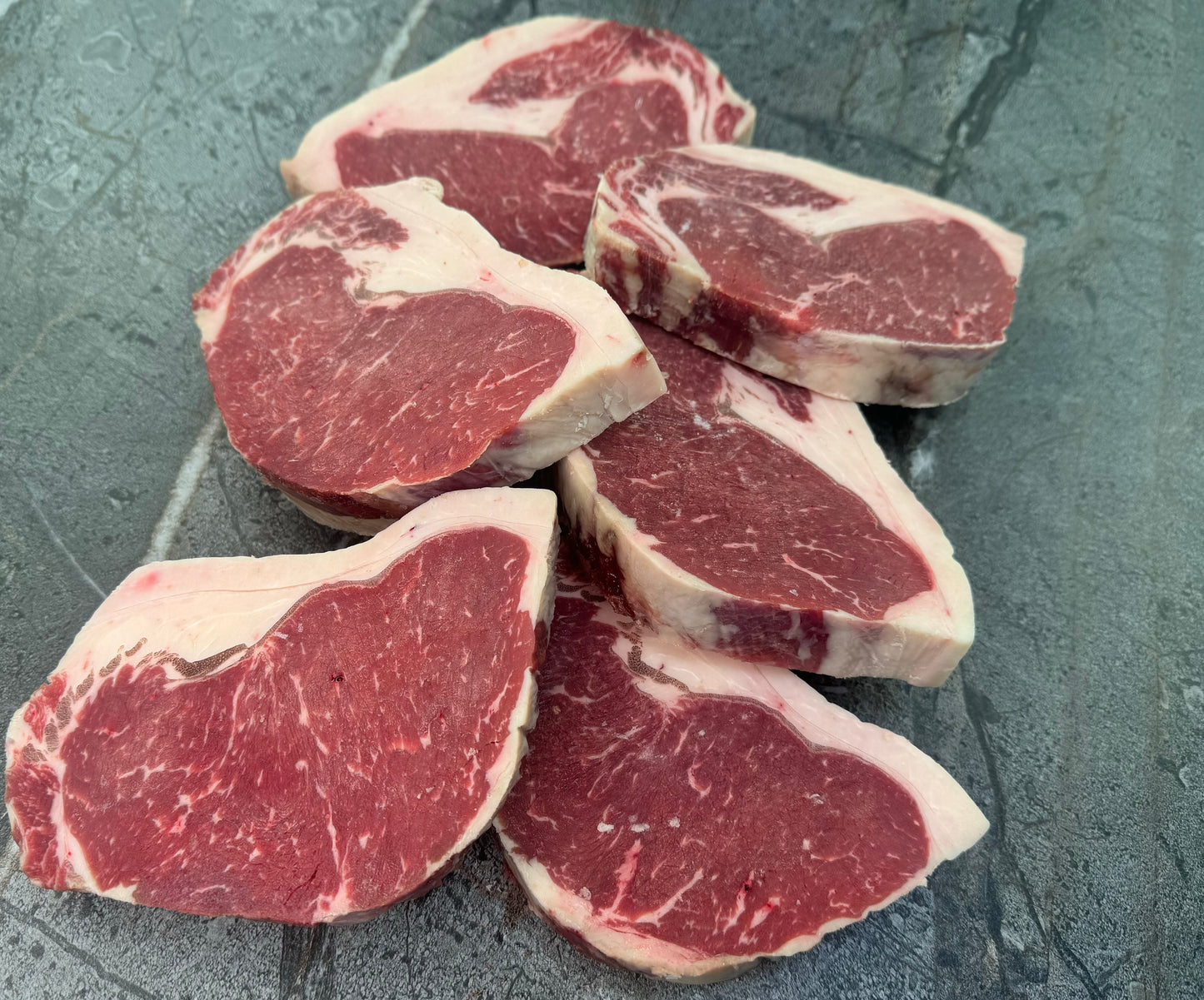 Argentinian Black Angus Steaks New York Strip (5 - 6 steaks)