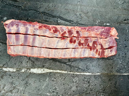 Marked by the Bone St. Louis Style Pork Ribs / Pechito Marcado Para el Asador