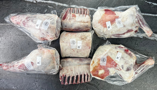 Whole Lamb Carcass Portioned
