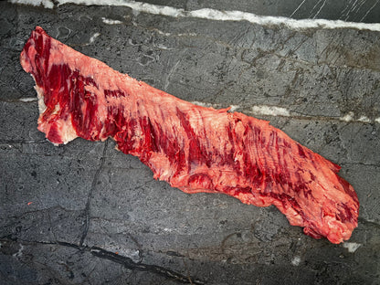 American Black Angus Outside Skirt Peeled USDA Prime