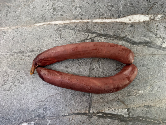 Spanish Blood Sausage / Morcilla Tipo Burgos