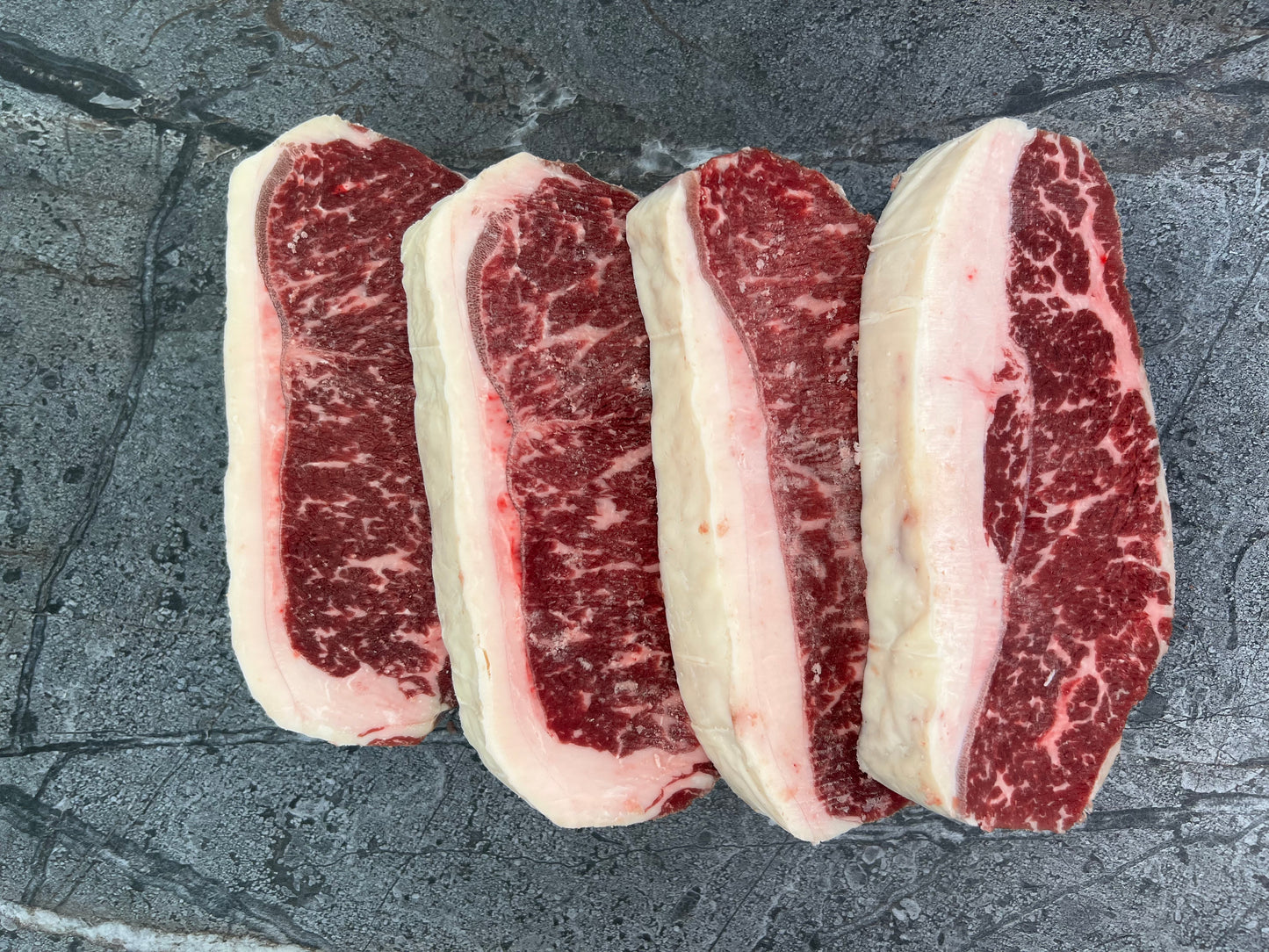 Wagyu New York Strip (3 - 4 Steaks)