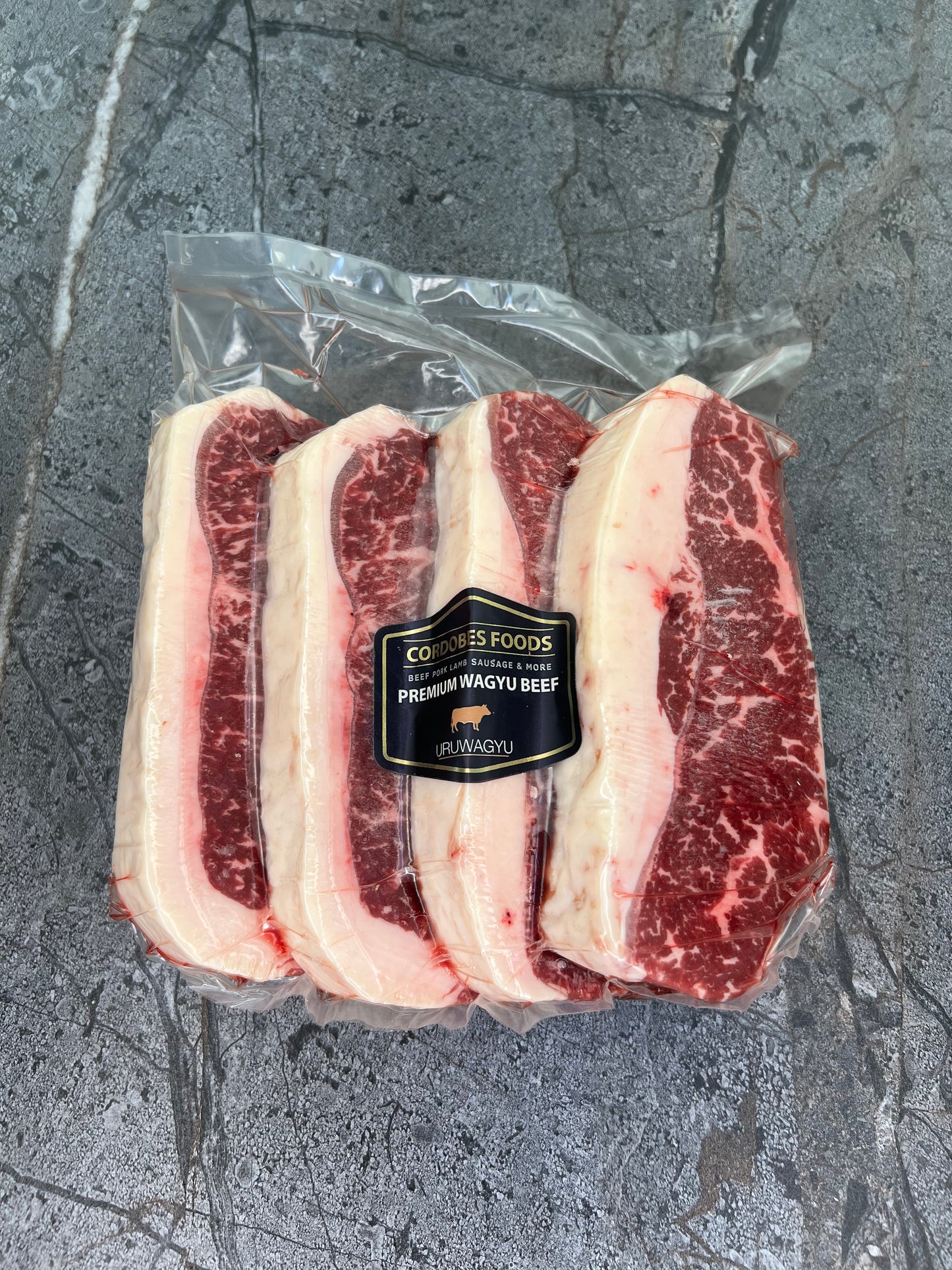 Wagyu New York Strip (3 - 4 Steaks)