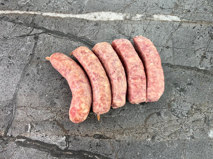 100% Pork Argentinian Sausage 5 PCS / Chorizo Puro de Cerdo