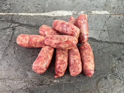 100% Pork BOMBON Argentinian Sausage 10 PCS / Chorizo Puro de Cerdo BOMBON