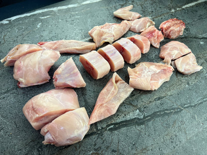 Whole Rabbit Portioned