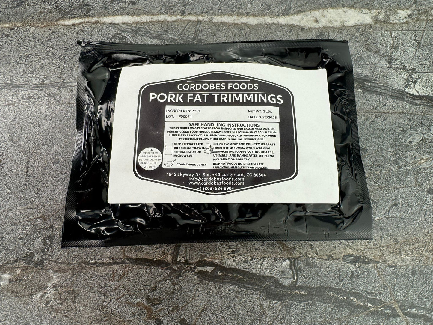 Pork Fat Trimmings